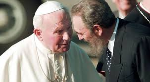 fidel-y-el-papa