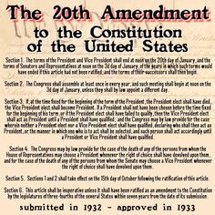 20th-amendment